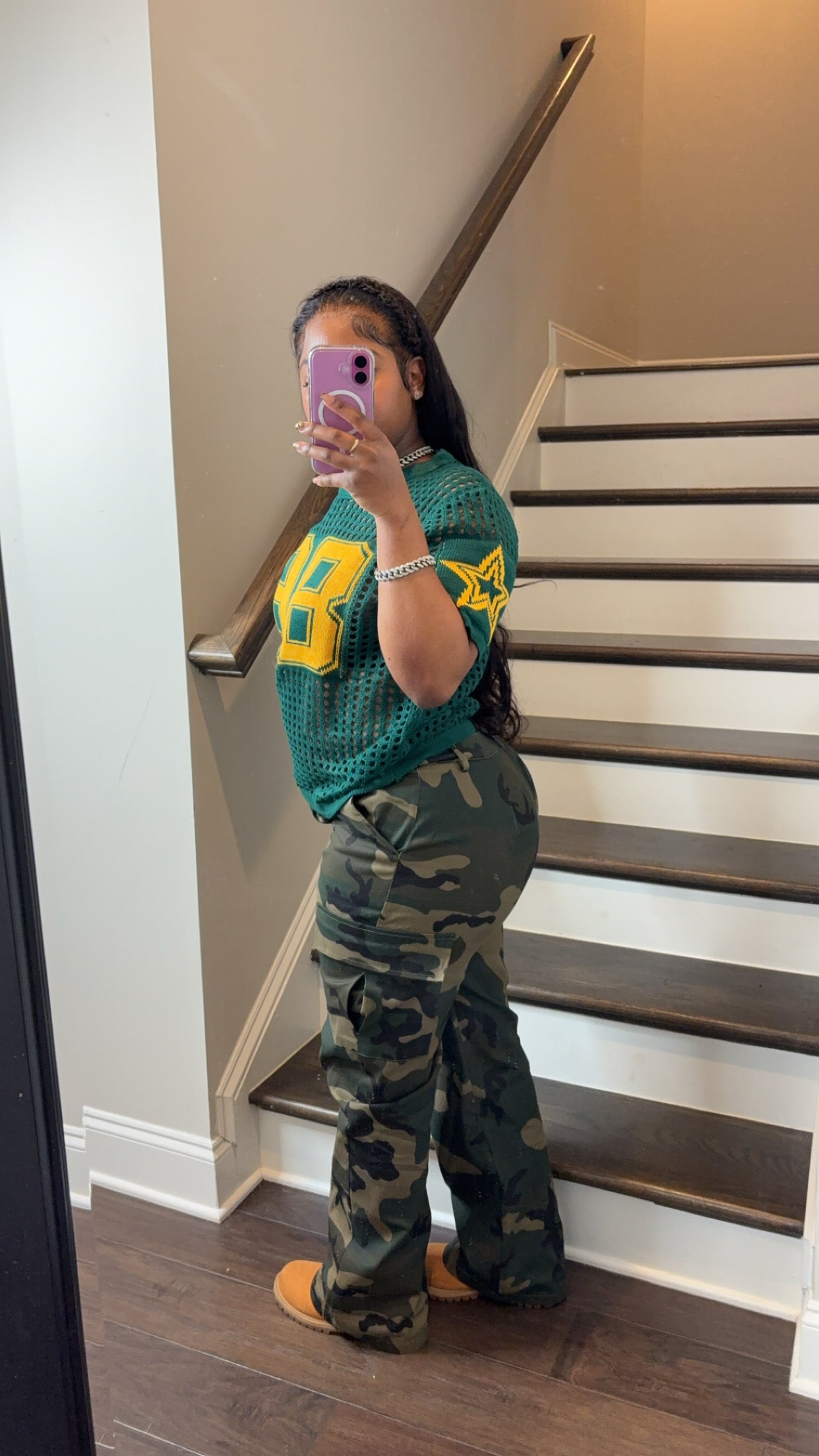 Green 1986 Jersey Top