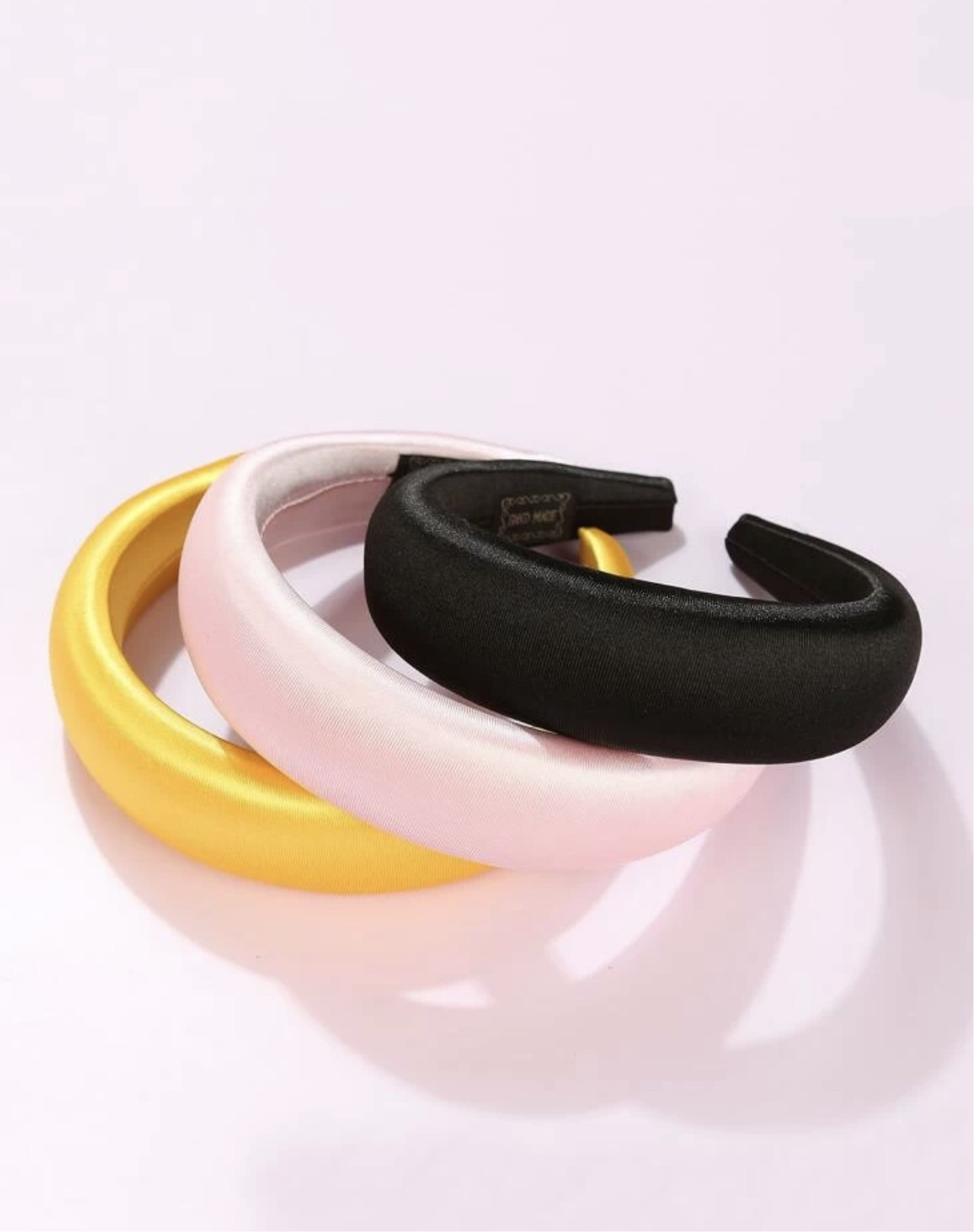 Yellow Satin Headband