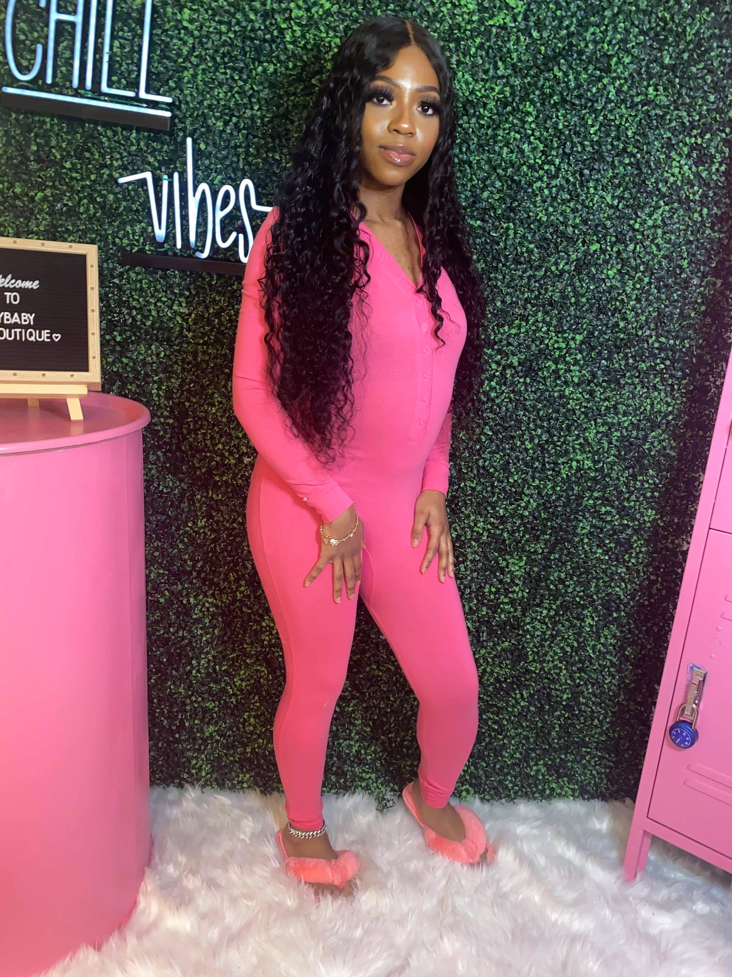 Pink XXXplicit Jumpsuit