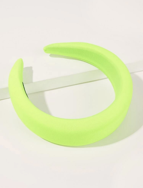 Neon Green Basic Headband