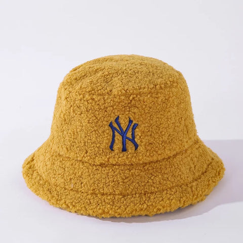 Yellow NY Bucket Hat