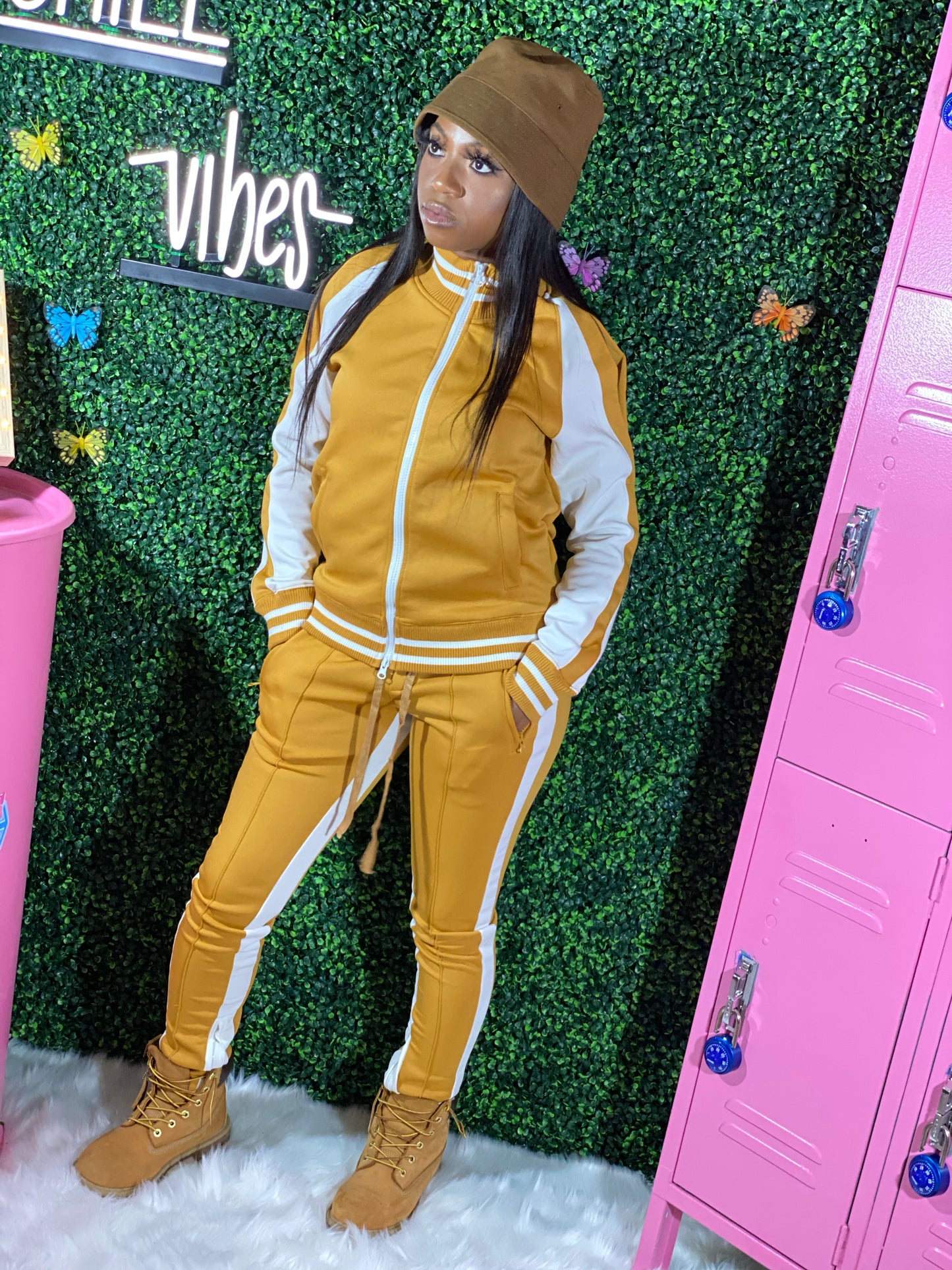Yellow “Round the Way” Set