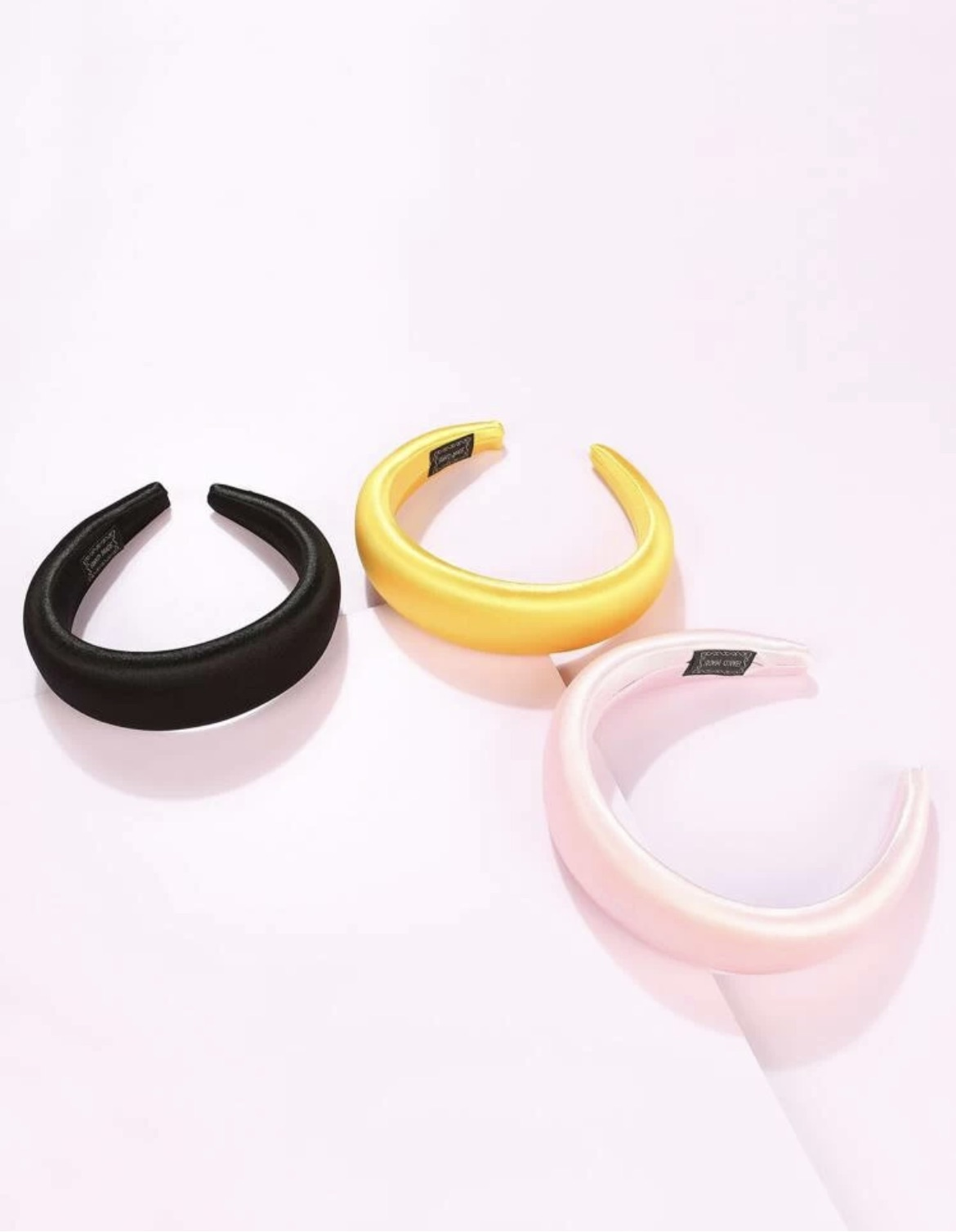 Light Pink Satin Headband