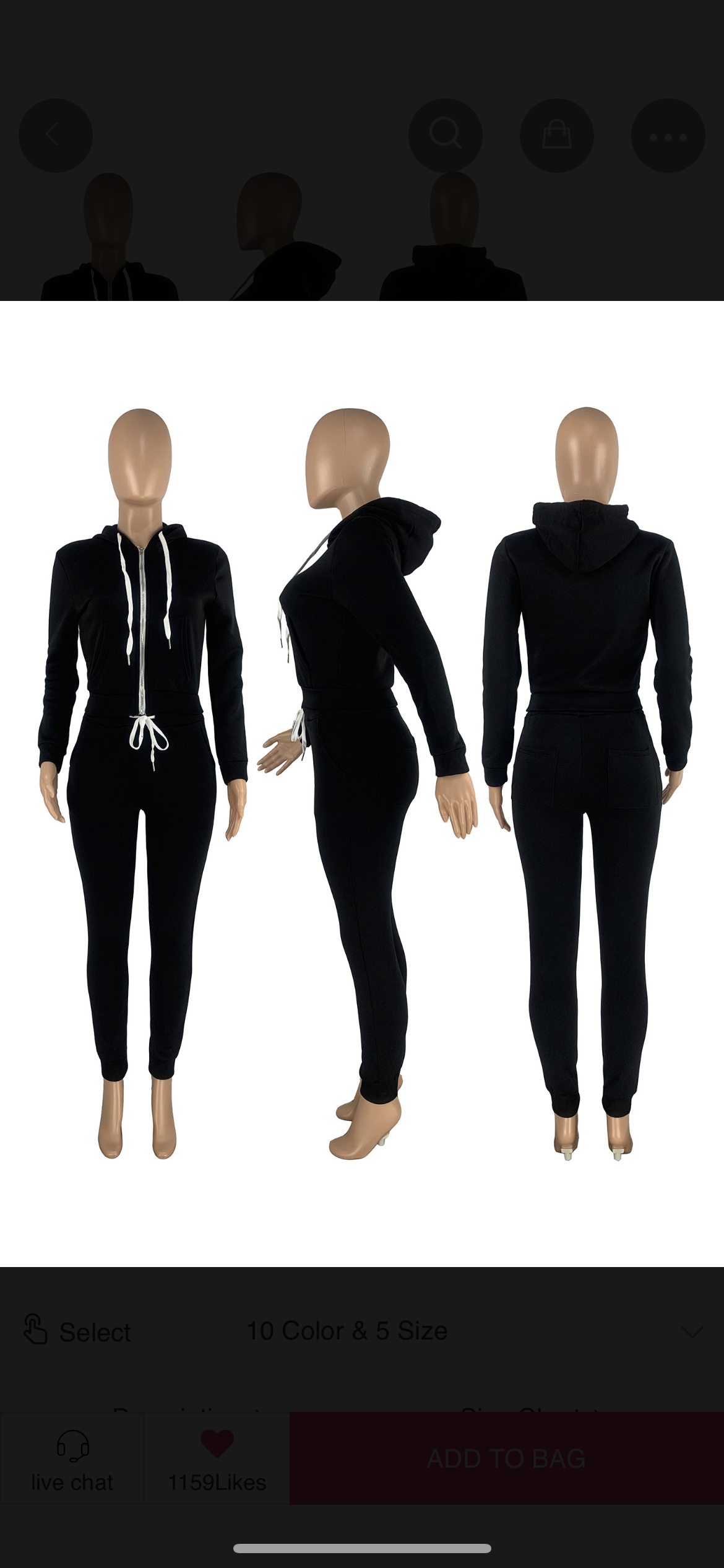 Black Everyday Set