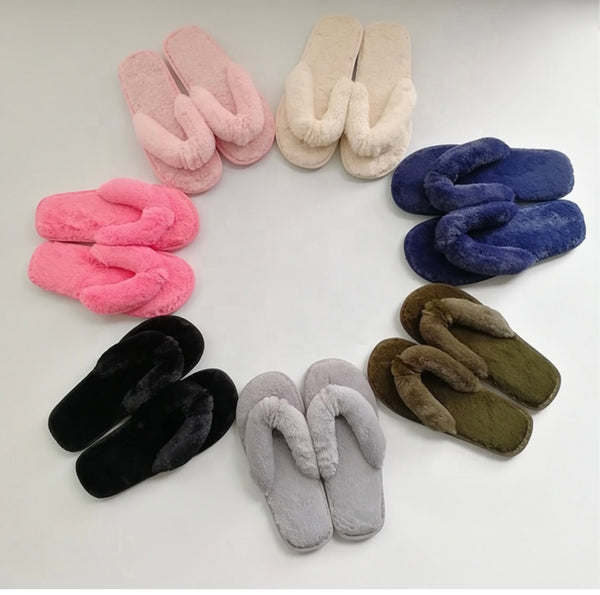 Light Pink Cozy Slippers