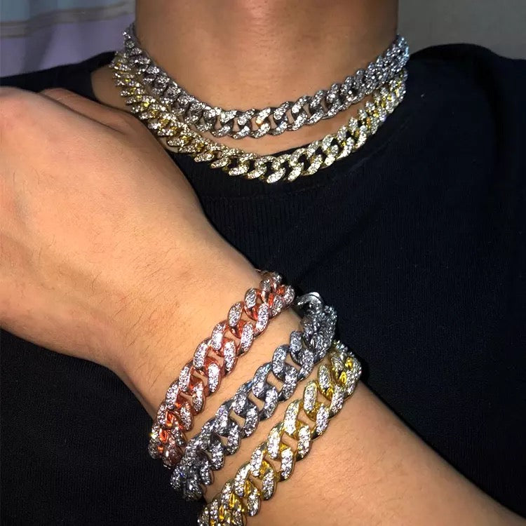 Rose Gold Cuban Bracelet