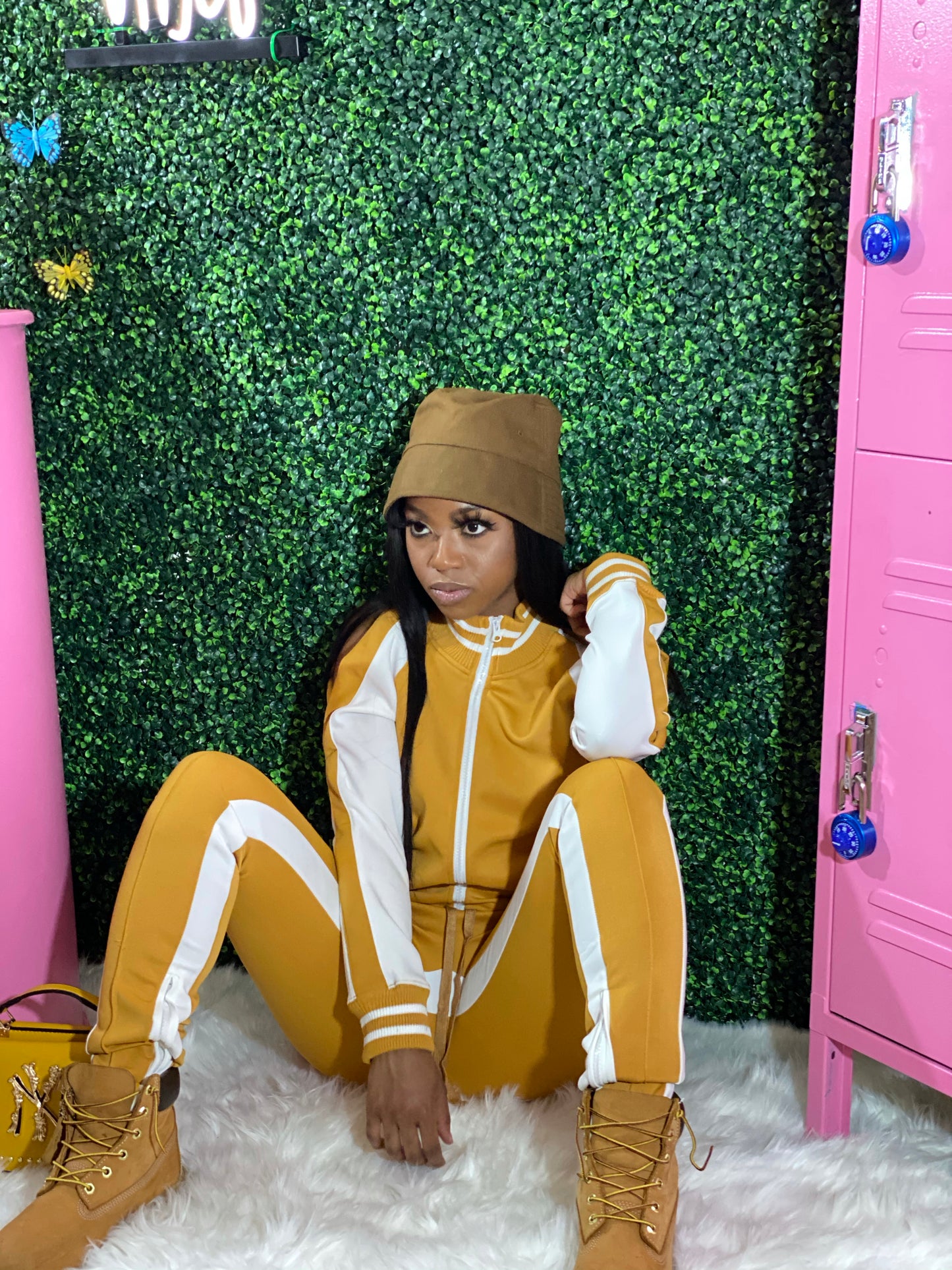 Yellow “Round the Way” Set