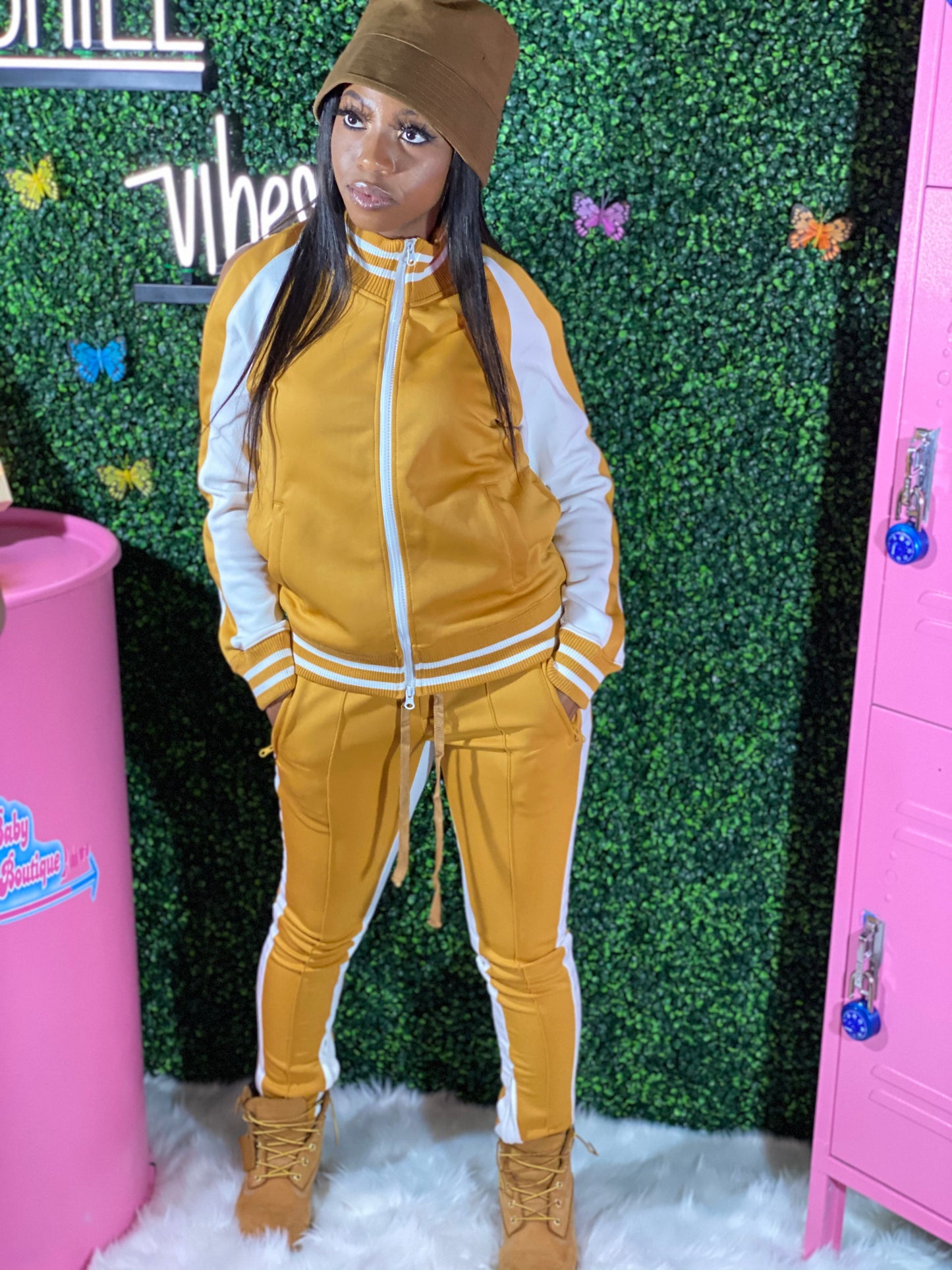Yellow “Round the Way” Set