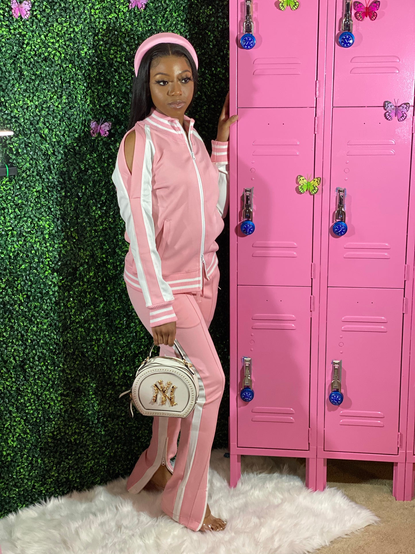 Pink “Round the Way” Set