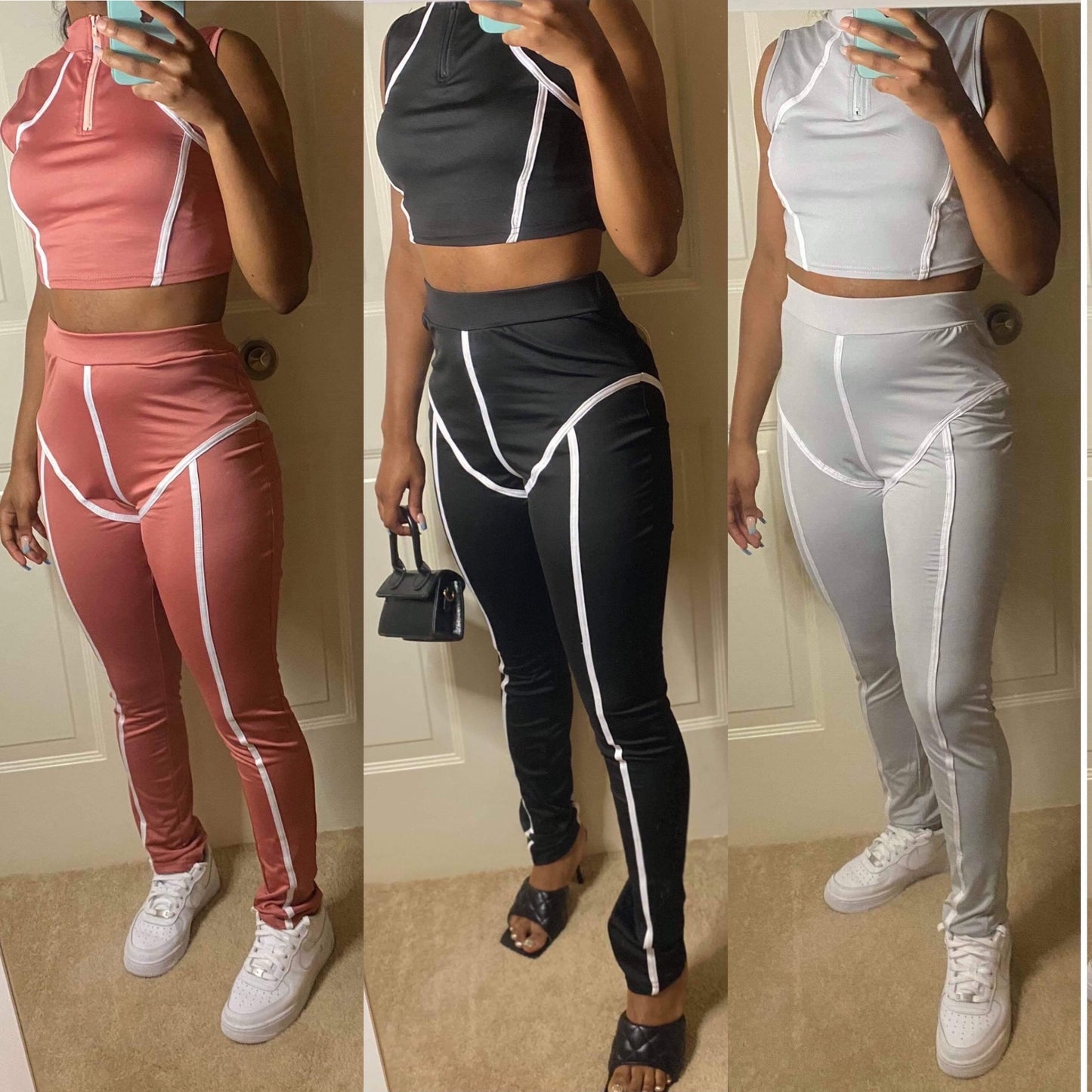Gray “Auntie” Set