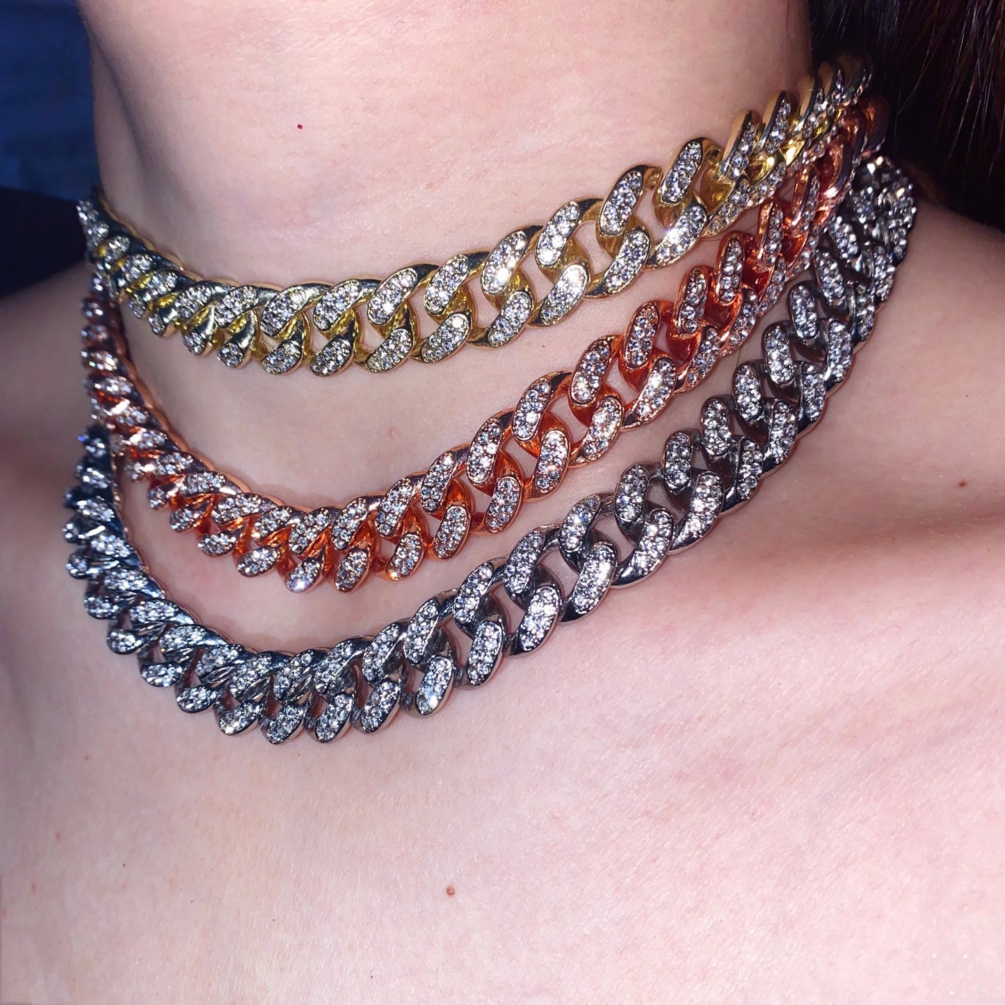 Rose Gold Cuban Necklace