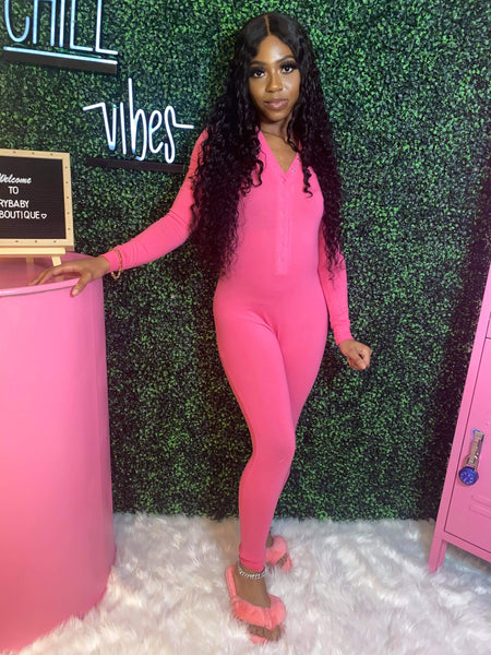 Pink XXXplicit Jumpsuit