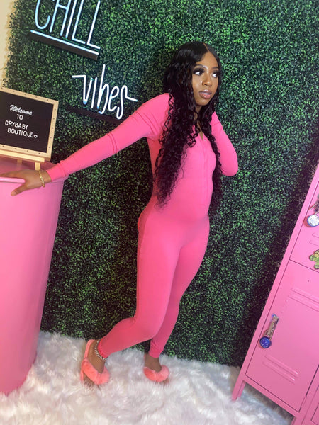 Pink XXXplicit Jumpsuit