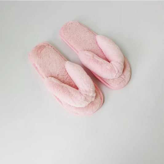 Light Pink Cozy Slippers