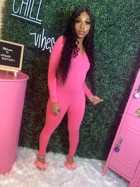 Pink XXXplicit Jumpsuit