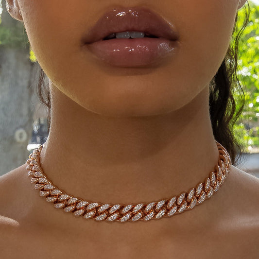 Rose Gold Cuban Necklace